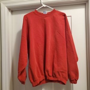 Red sweatshirt